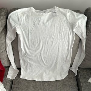 NWT JCcuts kids long sleeve white shirt 14